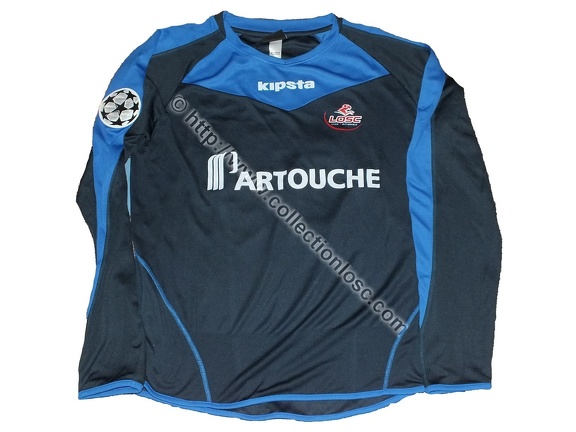 Maillot du LOSC porté par Jean II MAKOUN en Champions League édition 2005/2006