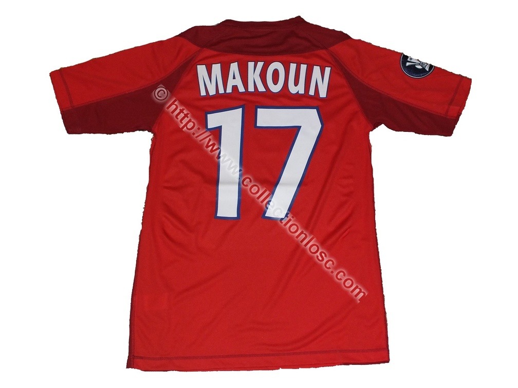Maillot LOSC vintage domicile 2004-2005