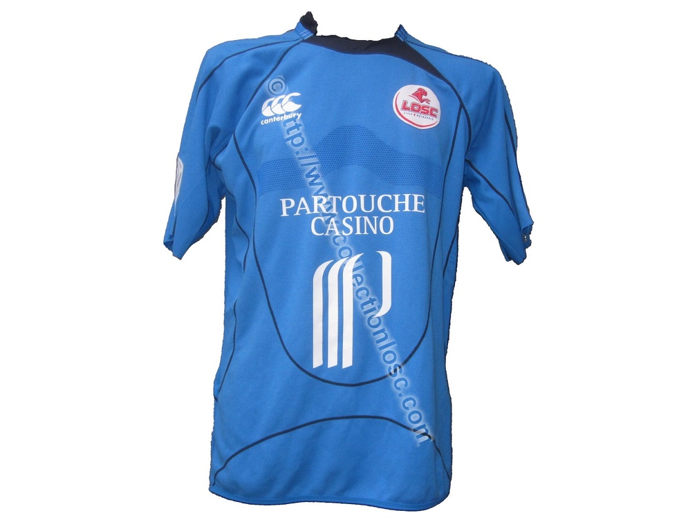 Maillot du LOSC porté par Grégory MALICKI en L1 saison 2008/2009