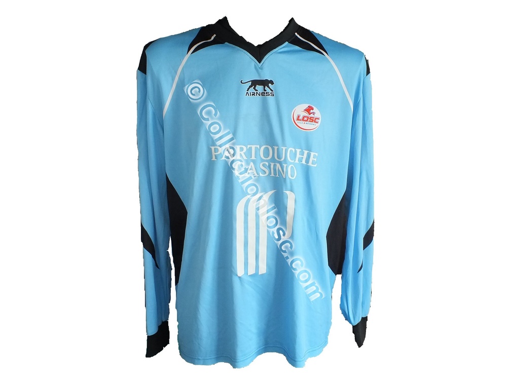 Maillot du LOSC porté par MALICKI en D1 saison 2006/2007