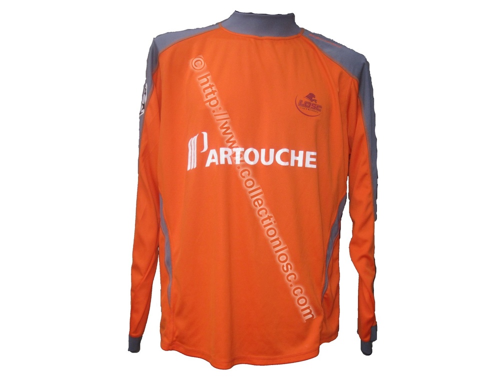 Maillot du LOSC porté par Grégory MALICKI en Champions League édition 2005/2006