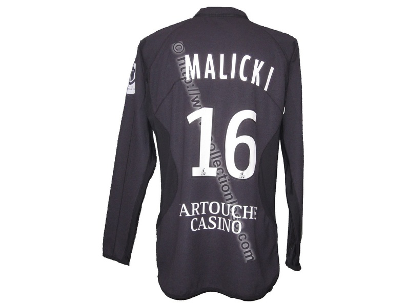 Maillot du LOSC porté par Grégory MALICKI en L1 saison 2008/2009