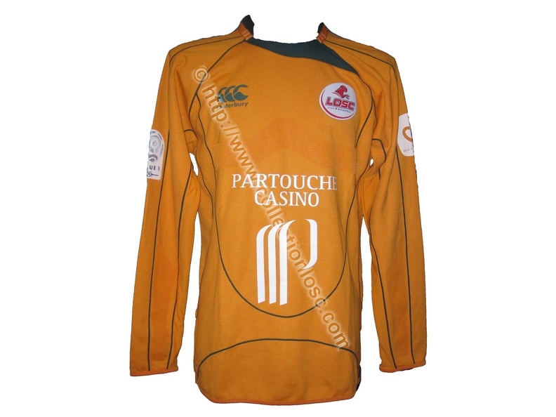 Maillot du LOSC porté par Grégory MALICKI en L1 saison 2008/2009