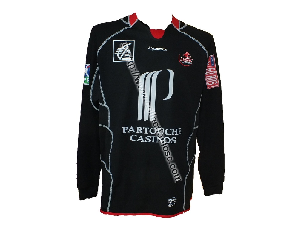 Maillot du LOSC porté par Grégory MALICKI durant la saison de D1 2003/2004