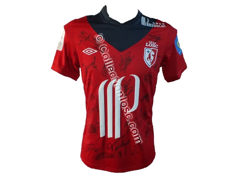 Maillot du LOSC porté par Marvin MARTIN en L1 saison 2012/2013