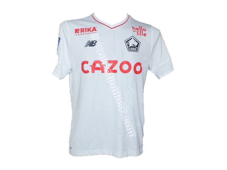 Maillot du LOSC porté par Jonas MARTIN en L1 lors de la saison 2022/2023