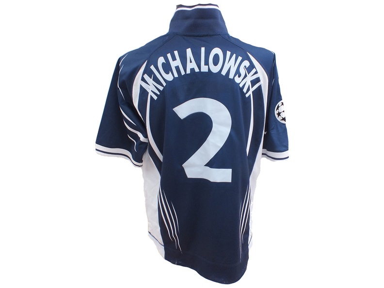 Maillot du LOSC porté par Sébastien MICHALOWSKI en Ligue des Champions lors de la Saison 2001-2002 michalowski-cl-away-0102-dos.jpg