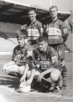 Photo foot Stephane NORO Geoffrey DERNIS Matthieu DELPIERRE Rudy GIUBLESI