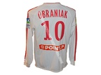 Maillot du LOSC porté par Ludovic OBRANIAK en coupe de la ligue édition 2010/2011