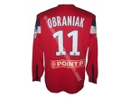 Maillot du LOSC porté par Ludovic OBRANIAK en Coupe de la Ligue édition 2011/2012