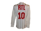 Maillot porté foot LILLE LOSC coupe de FRANCE PLANCQUE 1984/1985