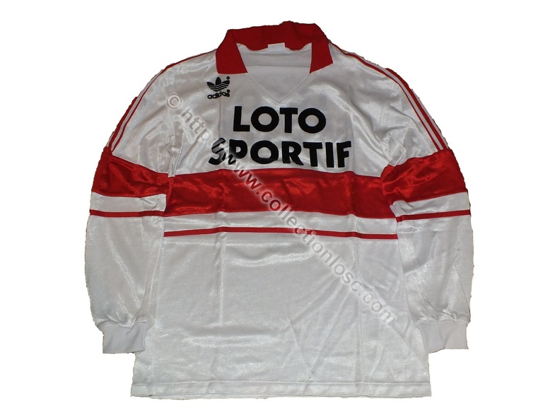 Maillot du LOSC porté par Philippe PÉRILLEUX en Coupe de France édition 1989/1990