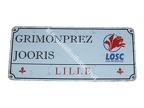 Plaque foot LILLE LOSC GRIMONPREZ-JOORIS