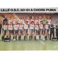 Poster foot LOSC 1980/1981