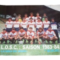 Poster foot LOSC 1983/1984
