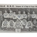 Poster foot LOSC vainqueur coupe de France 1955