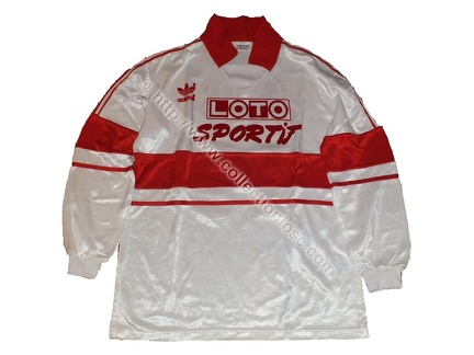 Maillot du LOSC porté par Eric PRISSETTE en Coupe de France édition 1988/1989