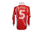 Maillot porté foot LILLE LOSC RAFAEL UEFA Cup 2001/2002