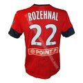 Maillot du LOSC porté par David ROZEHNAL en coupe de la ligue édition 2013/2014