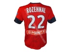 Maillot du LOSC porté par David ROZEHNAL en coupe de la ligue édition 2013/2014