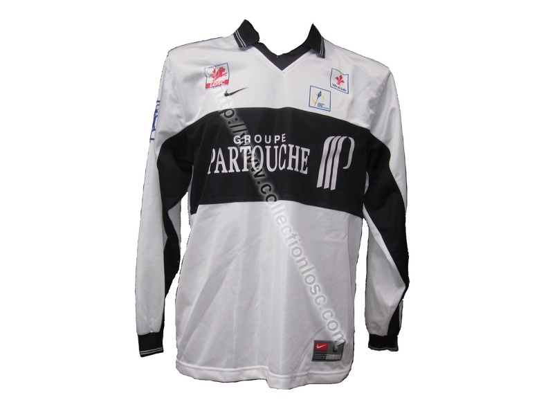 Maillot du LOSC porté par Didier SANTINI en D2 saison 1999/2000