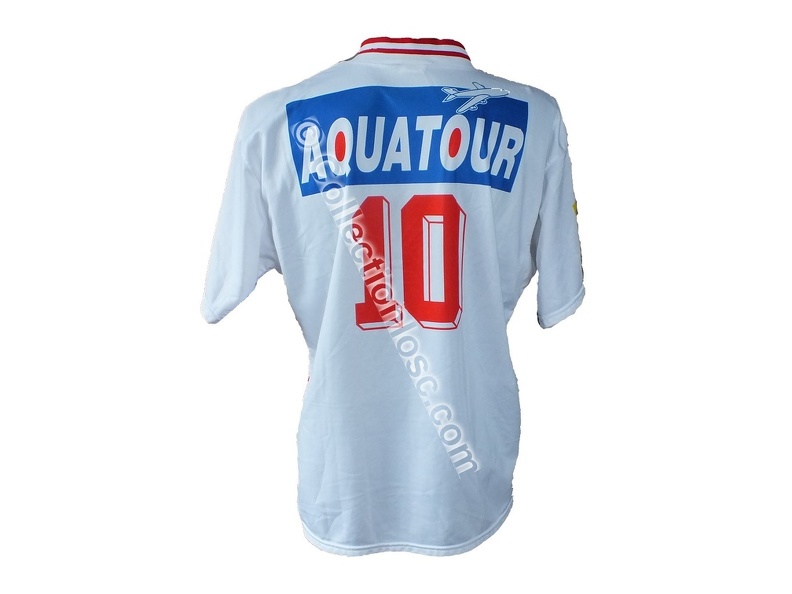 Maillot du LOSC porté par Antoine SIBIERSKI en D1 lors de la saison 1995/1996