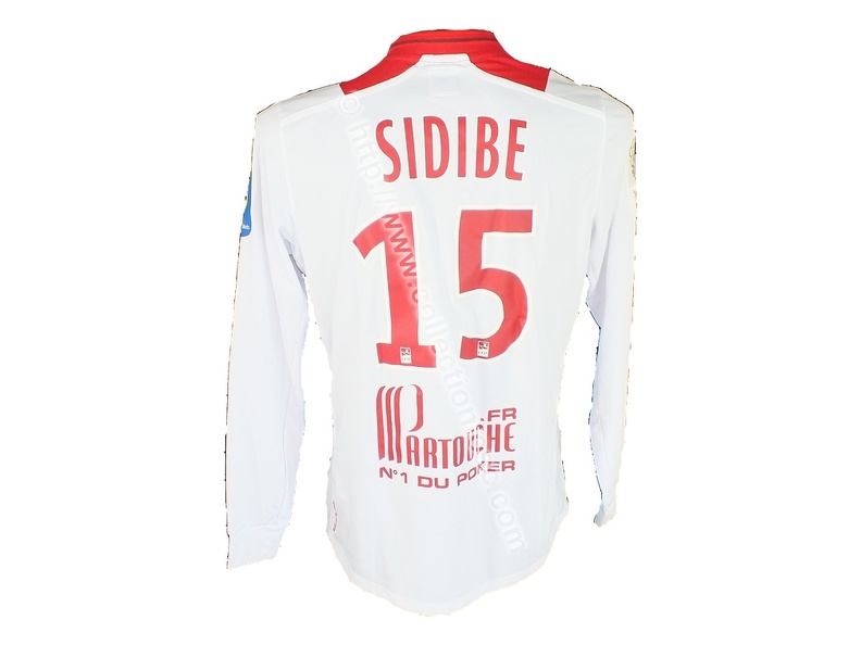 Maillot du LOSC porté par Djibril SIDIBÉ en L1 saison 2012/2013