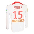 Maillot du LOSC porté par Djibril SIDIBÉ en Coupe de la Ligue édition 2012/2013