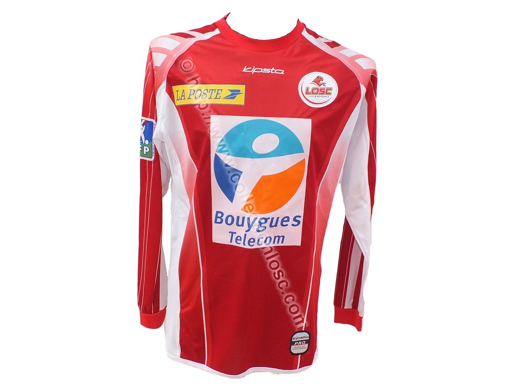 Écharpe Lille Olympique Sporting Club - Saison 2002-2003 - Les Dogues - Vintage