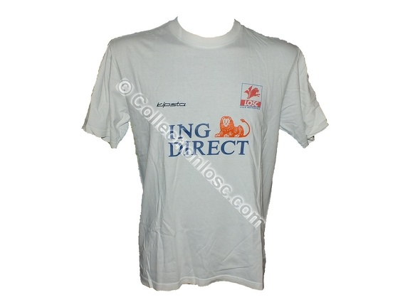 T-Shirt foot ancien porté LILLE LOSC