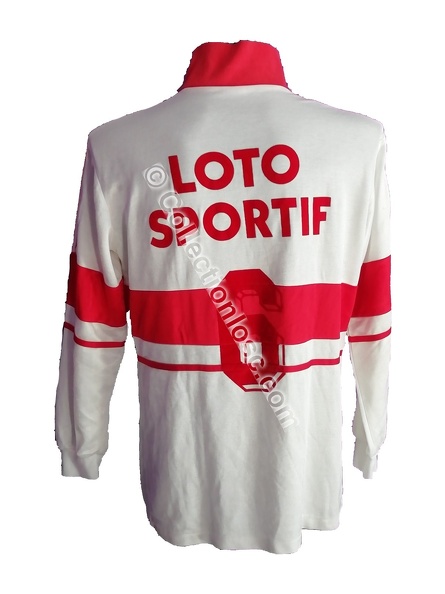 Maillot du LOSC porté par Victor DA SILVA en coupe de France édition 1988/1989
